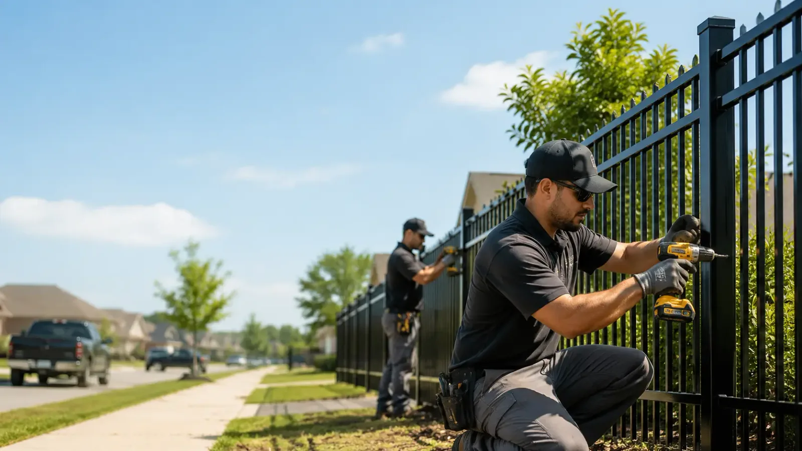 Metal Fence Installation in Palestine, IL